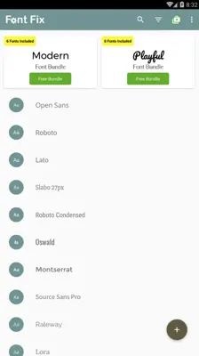 Font Installer android App screenshot 0