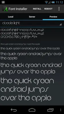 Font Installer android App screenshot 11