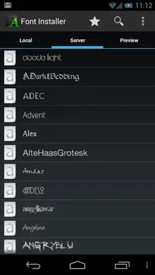 Font Installer android App screenshot 12
